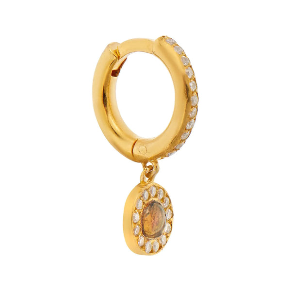 Ileana Makri Opal Sun Midi Hoops