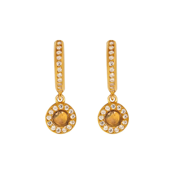 ileana makri Opal Sun Midi Hoops