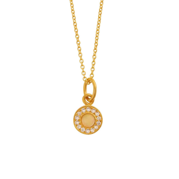 ileana makri Opal Sun Pendant