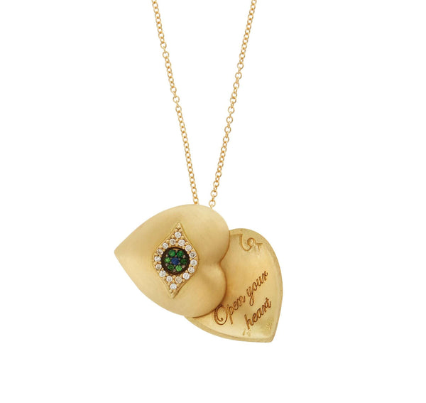 Ileana Makri Open Your Heart Pendant Y
