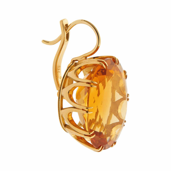Ileana Makri Oval Crown Citrine