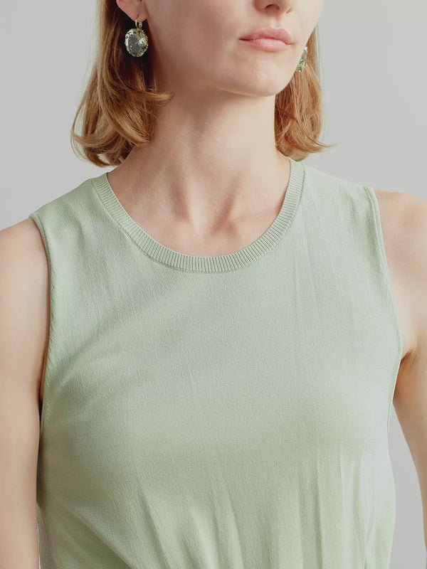 Ileana Makri Oval Crown Green Amethyst