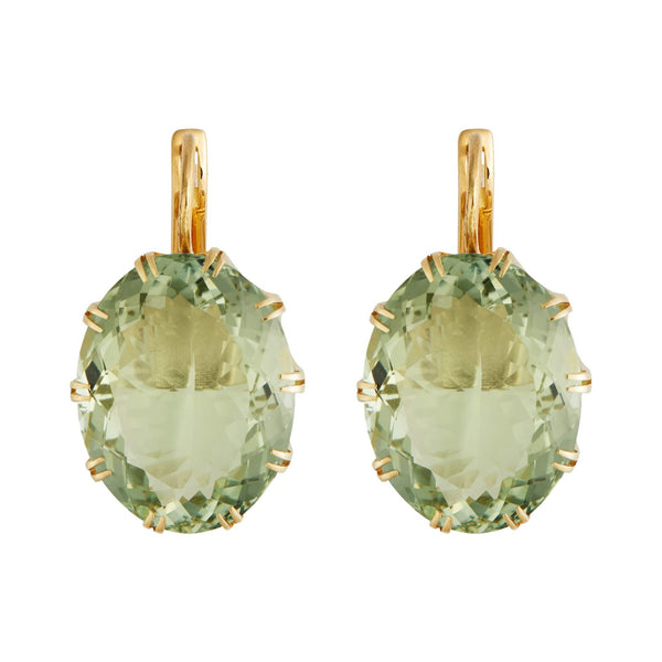 ileana makri Oval Crown Green Amethyst