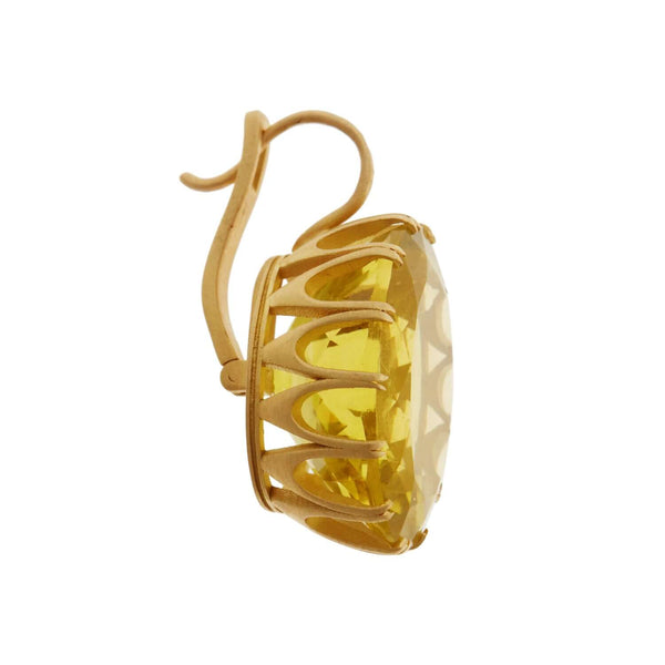 Ileana Makri Oval Crown Lemon Topaz