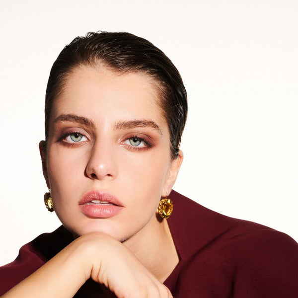 Ileana Makri Oval Crown Lemon Topaz