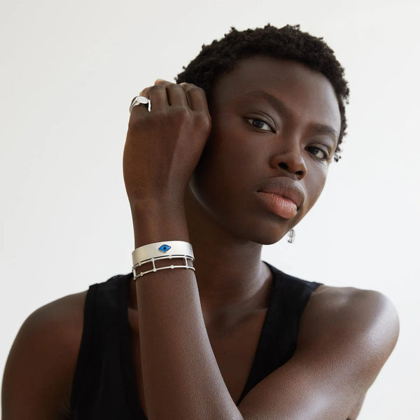 Ileana Makri Oval Eye Cuff Slv