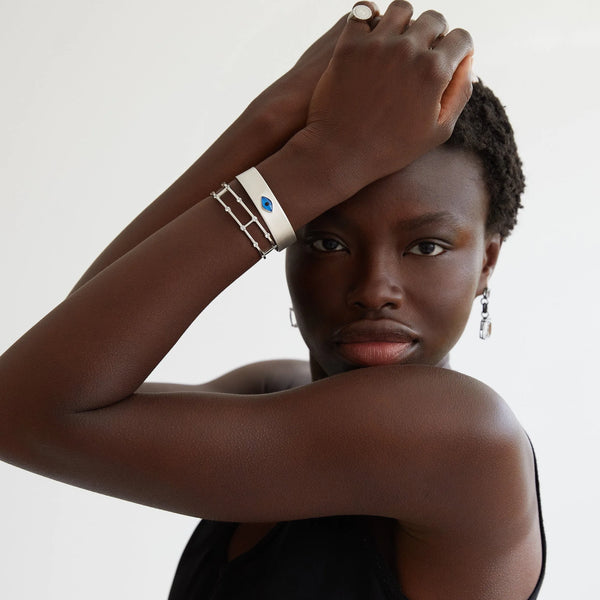 Ileana Makri Oval Eye Cuff Slv