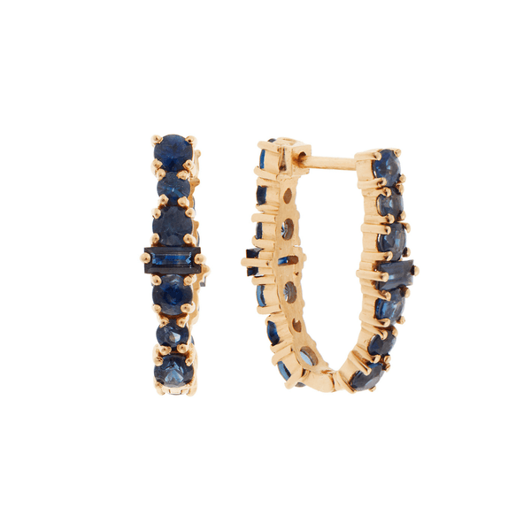 ileana makri Oval Rivulet Hoops Y-BS
