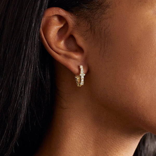 Ileana Makri Oval Rivulet Hoops Y-CHD