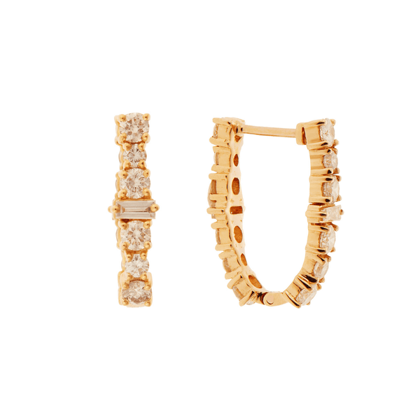 ileana makri Oval Rivulet Hoops Y-CHD