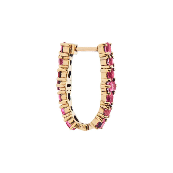 Ileana Makri Oval Rivulet Hoops Y-RU
