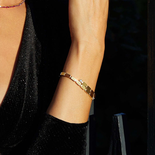 Ileana Makri Overlap Falls Bracelet Y-D