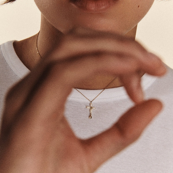 Ileana Makri Palerme Necklace White Pearl