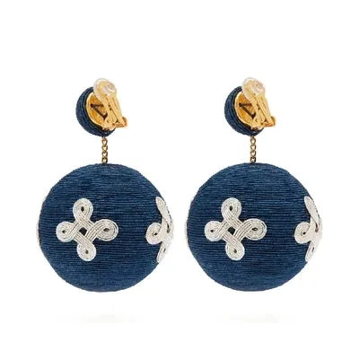 Ileana Makri Pandora Knot Navy