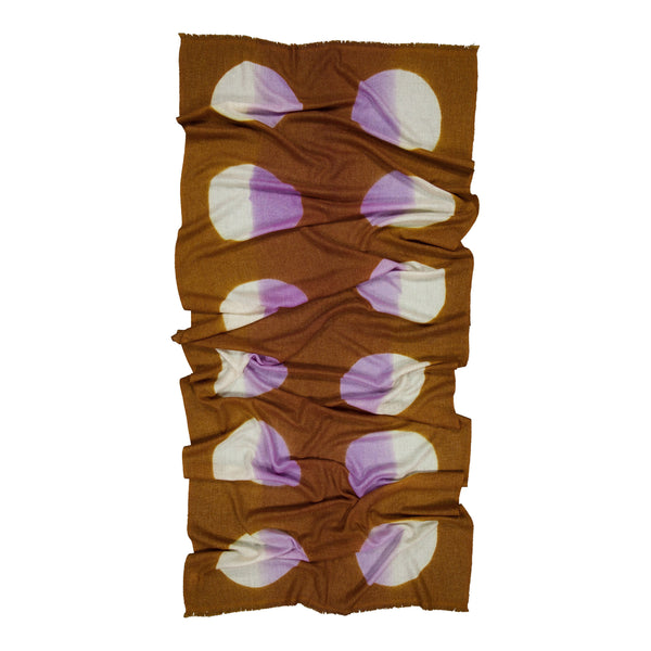 Ileana Makri Parade Scarf Gold & Lilac