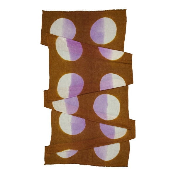 ileana makri Parade Scarf Gold & Lilac