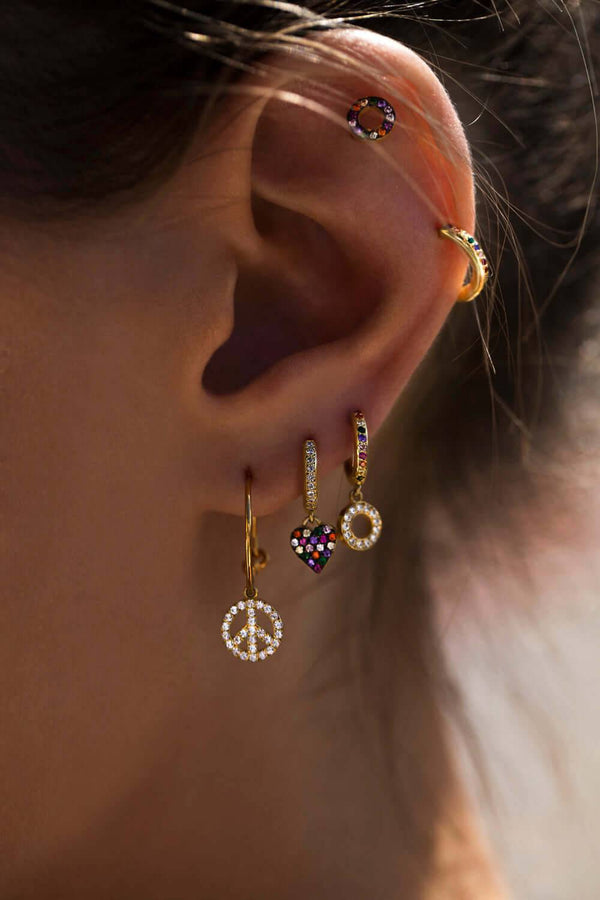 Ileana Makri Peace Hoops