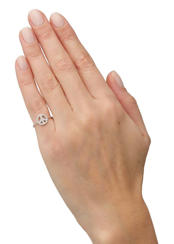 Ileana Makri Peace Ring W-D