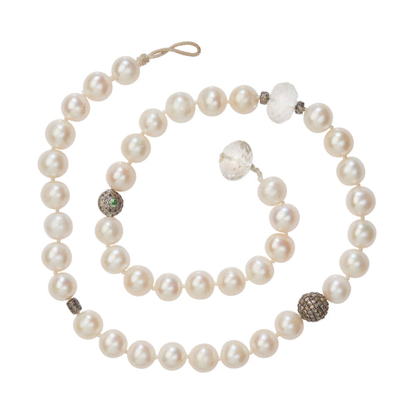 Ileana Makri Pearl Beaded Necklace 203 (42CM)