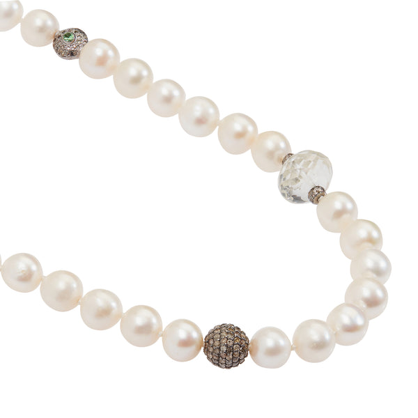 Ileana Makri Pearl Beaded Necklace 203 (42CM)