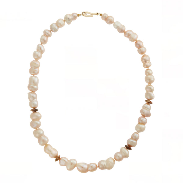 ileana makri Pearl & Jasper Drift Necklace 111 (45cm)