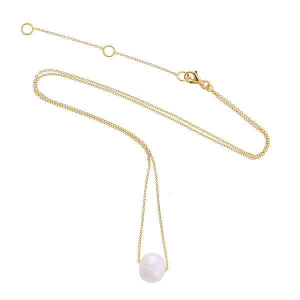 Ileana Makri Pearl Planet Necklace