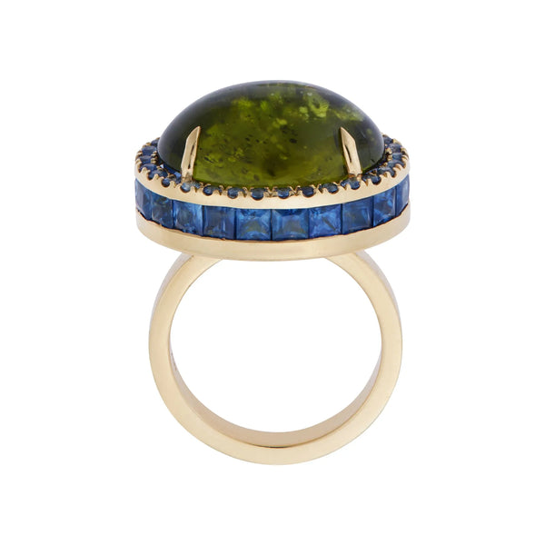 Ileana Makri Peridot Oasis Ring