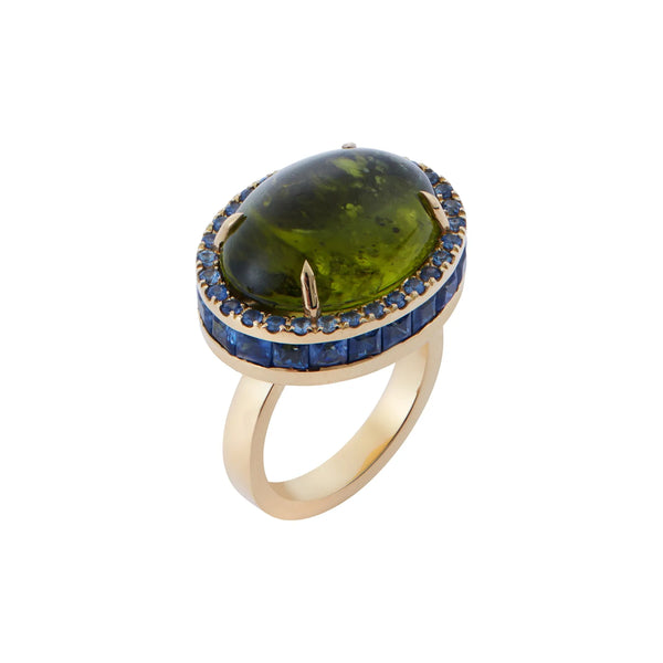 ileana makri Peridot Oasis Ring