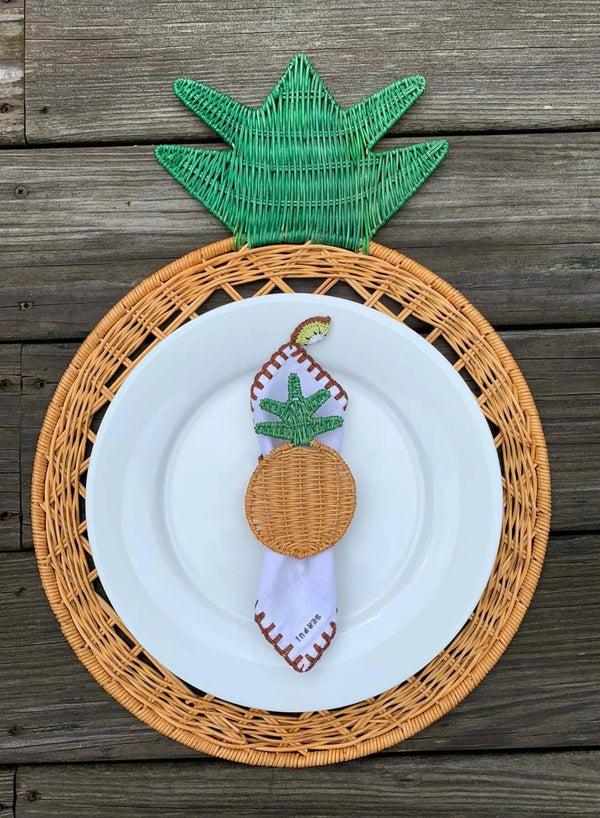 Ileana Makri Pineapple Placemats (Set Of 4)