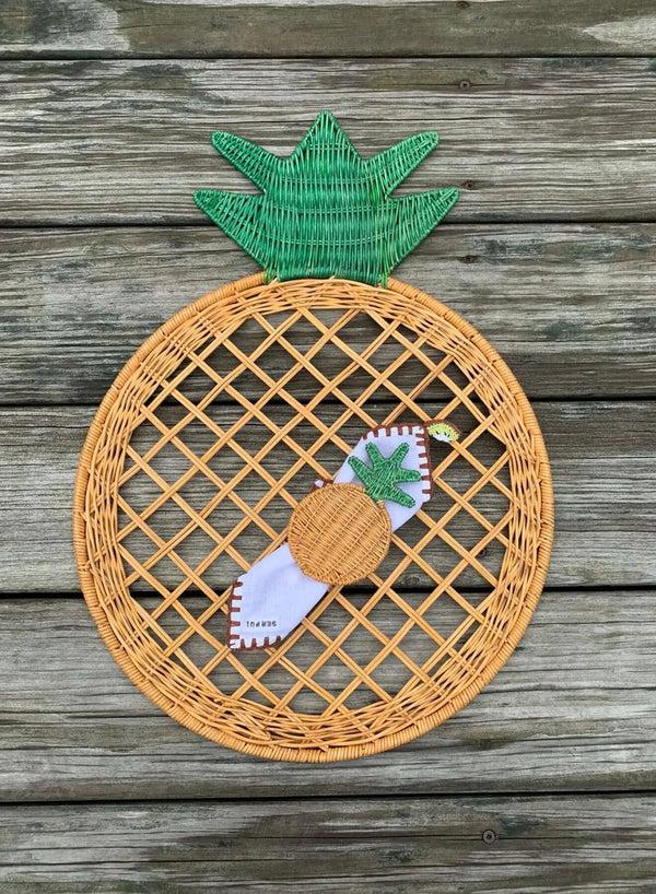 Ileana Makri Pineapple Placemats (Set Of 4)
