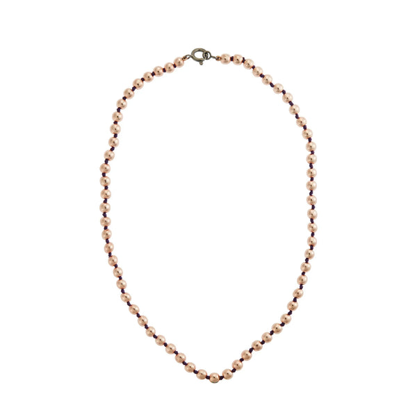 Ileana Makri Pink Hematite Beads