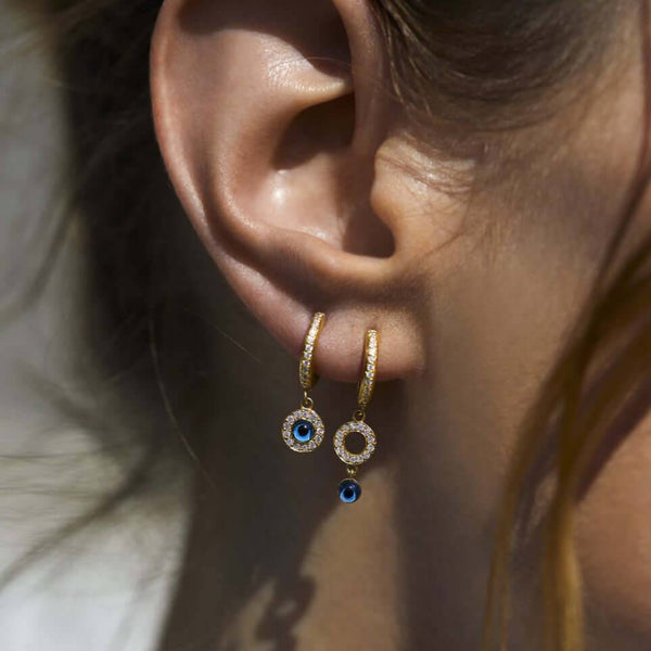 Ileana Makri Protection Drop Midi Hoops