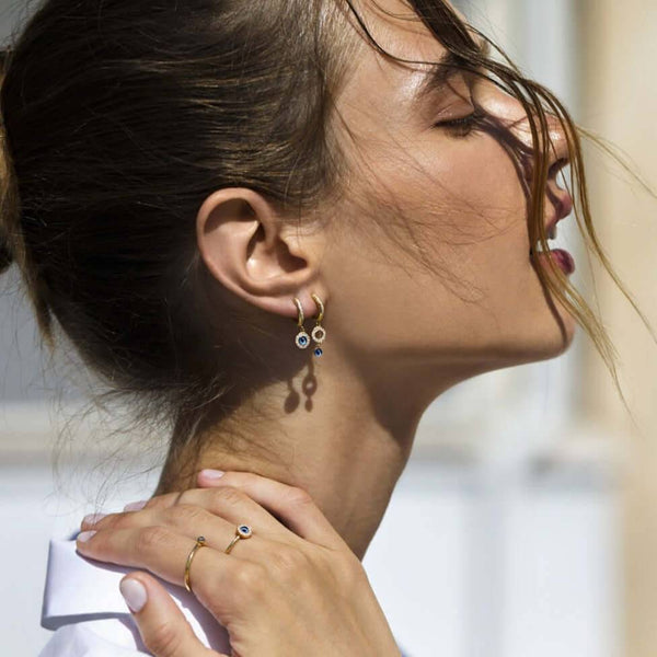 Ileana Makri Protection Drop Midi Hoops