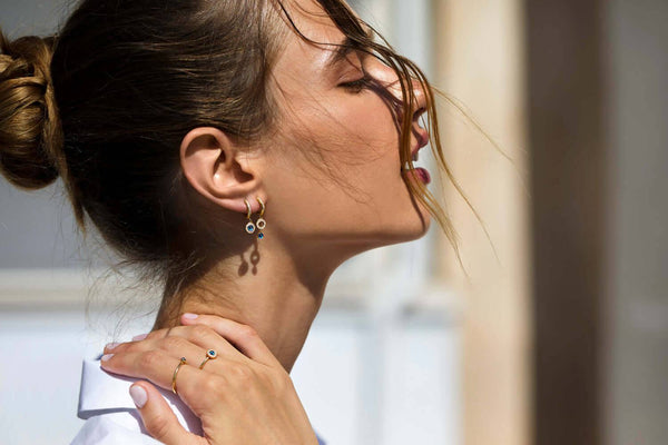 Ileana Makri Protection Midi Hoops