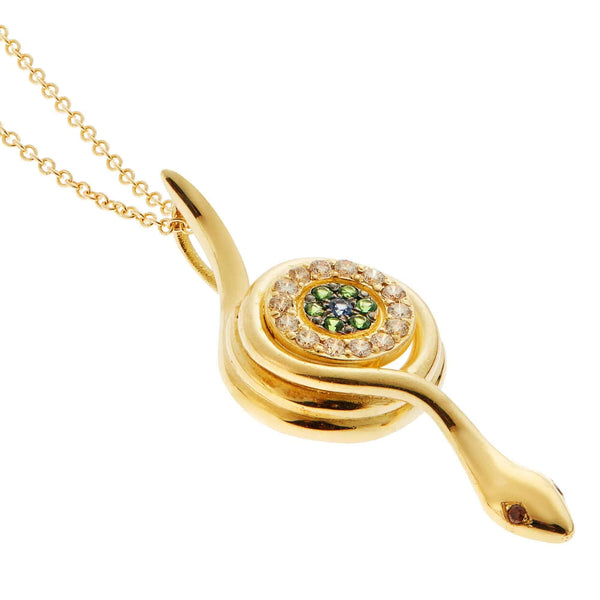 Ileana Makri Protection Snake Pendant