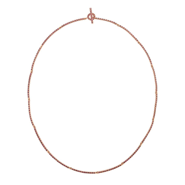 ileana makri Purple Diamond Riviera Necklace