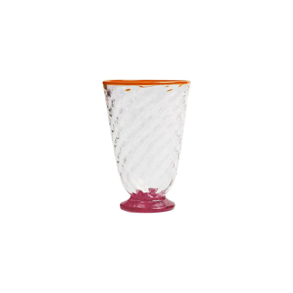 Ileana Makri Quilted Glasses Fuchsia (Set Of 2)