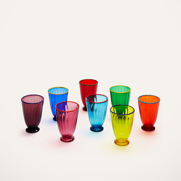 ileana makri Rainbow Glasses (Set of 8)