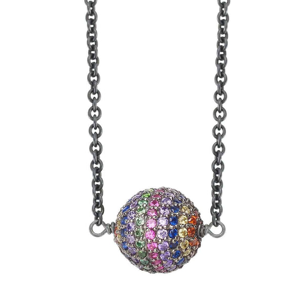 ileana makri Rainbow Planet Necklace