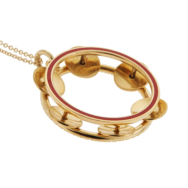Ileana Makri Red Tambourine