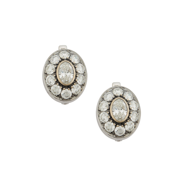 ileana makri Repose Diamond Earrings