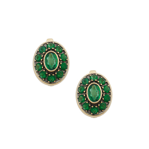 ileana makri Repose Emerald Earrings
