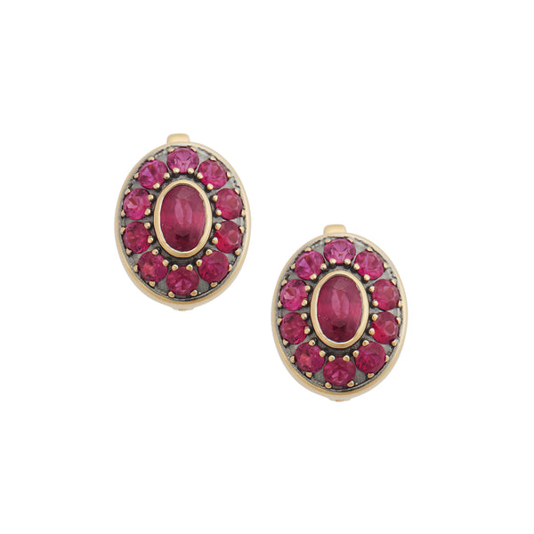 ileana makri Repose Ruby Earrings