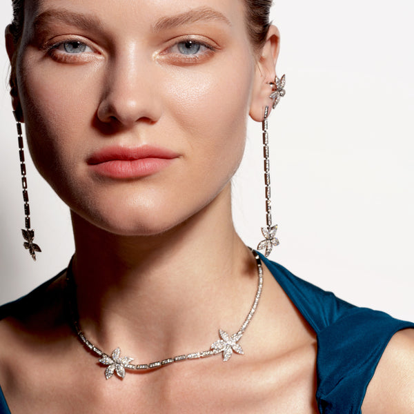 Ileana Makri Ripple Blossom Necklace W-D