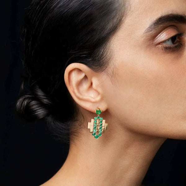 Ileana Makri River Flow Bridge Earrings Y-EM