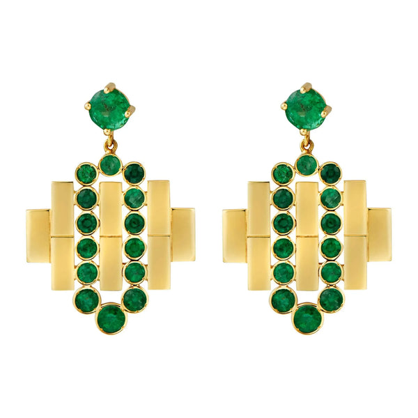 ileana makri River Flow Bridge Earrings Y-EM