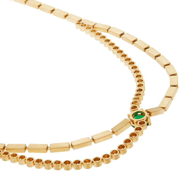 Ileana Makri River Οverflow Necklace Y-TTLB-EM