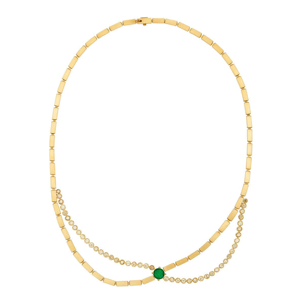 ileana makri River Οverflow Necklace Y-TTLB-EM