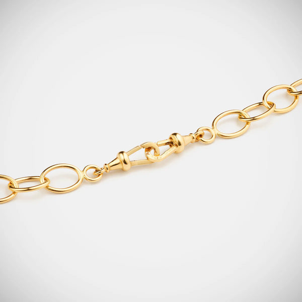 Ileana Makri Rosa Micro Chain 37cm