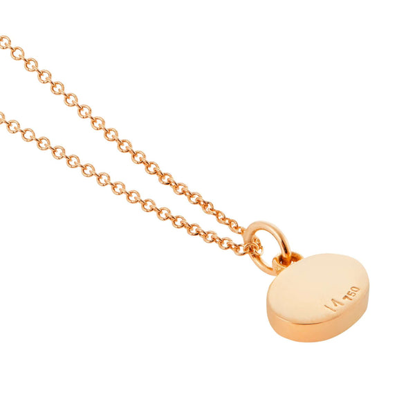 Ileana Makri Rose Mini Oval Eye Pendant